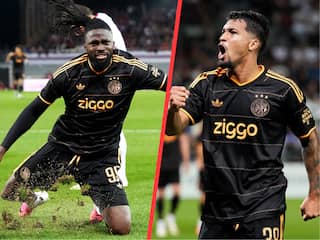 Leonardo blij met eerste Ajax-goal, ook Arokodare dolgelukkig: 'Voel die kneeslide'