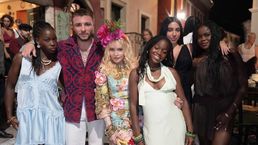 Verjaardagsfeest Madonna op Corfu veroorzaakt politieke rel