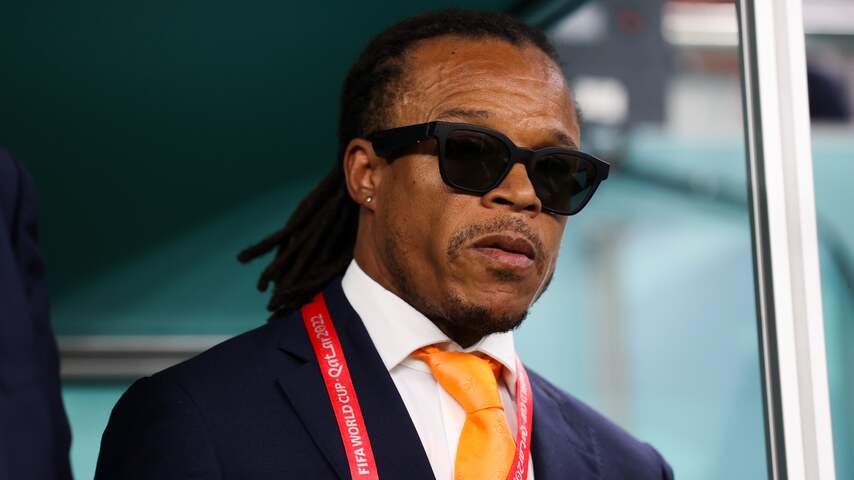 Foto bij Verdachte van kunstroof Edgar Davids mist zitting: 'Bagage op hoofd gevallen'