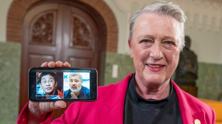 Nobelcomité over winnaars: 'Ze voeren een moedig gevecht'