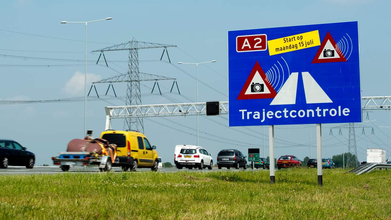 'Zeker 30 procent snelheidsboetes op traject Utrecht-Amsterdam'