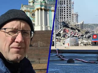 Dagboek uit Kyiv: Achter de verwoeste flat zat een jongen in de speeltuin