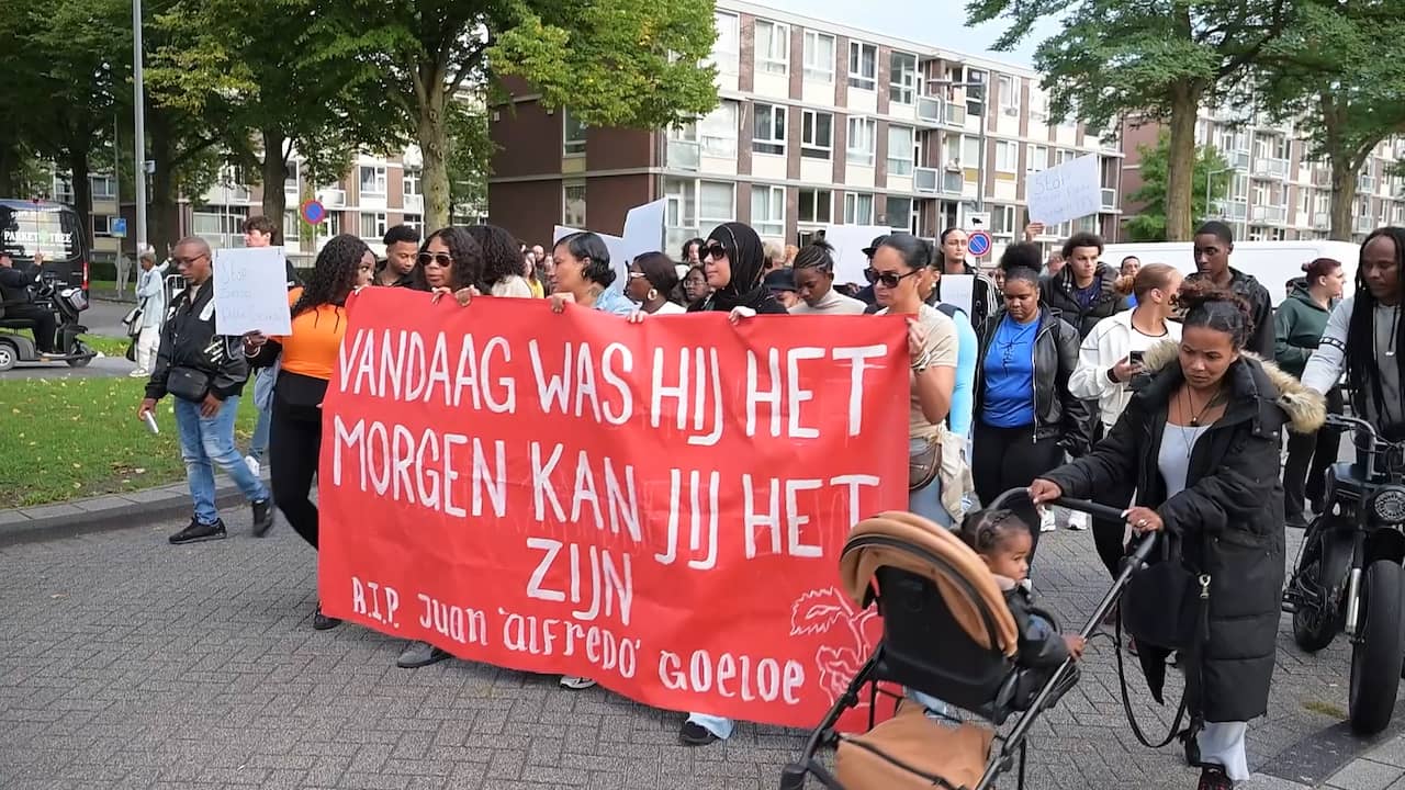 Stille tocht in Rotterdam voor man die overleed bij arrestatie