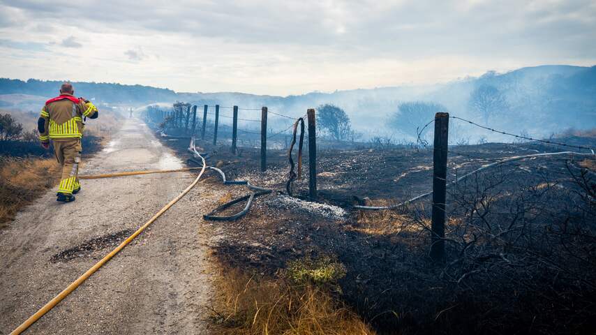 Brand in Wassenaar onder controle, gasten mogen terug naar hotel
