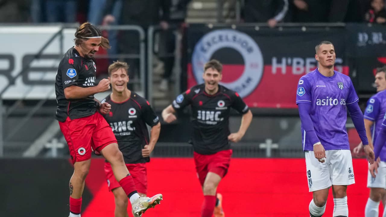 Live Eredivisie | Excelsior met geluk op voorsprong tegen Heracles Almelo