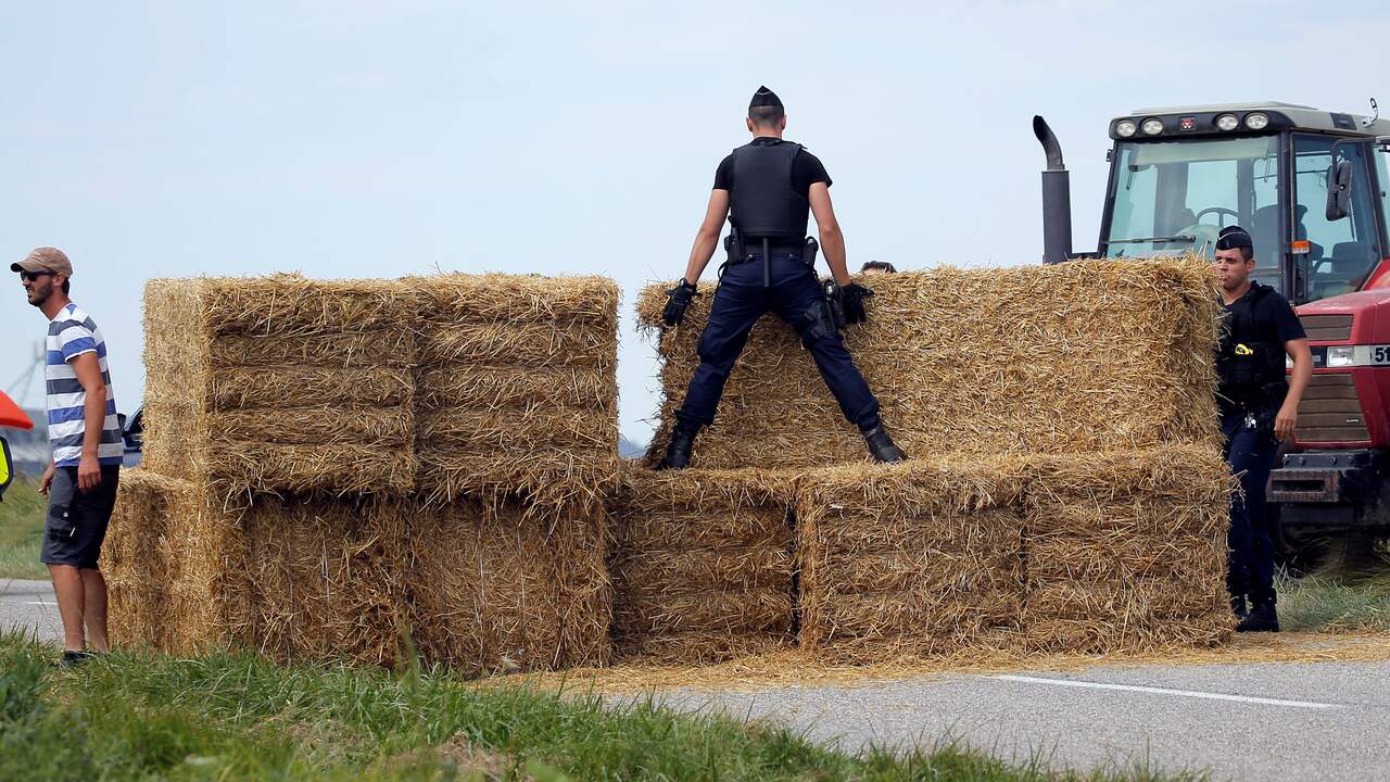 Hooihandelaren balen als een stekker: hun graszaadhooi ging in vlammen