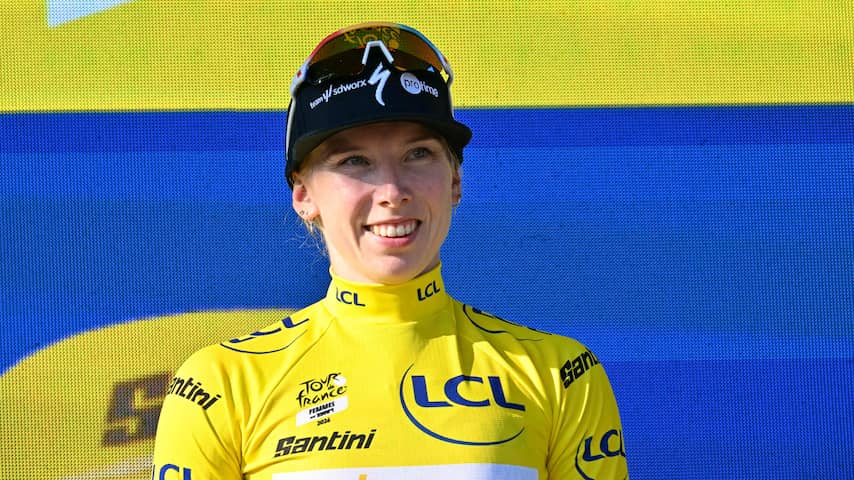 Bekijk klassementen in Tour de France Femmes met Lorena Wiebes in het geel
