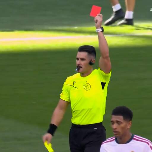 Illustratie bij: Video | Rood voor Huijsen, Atlético straft Real Madrid af vanaf de stip