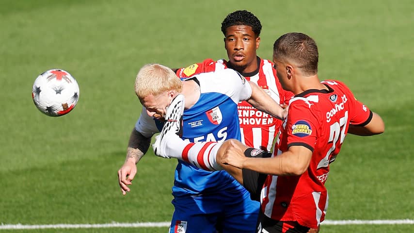 Schorsing PSV'er Veerman teruggebracht na zaak bij tuchtcommissie KNVB