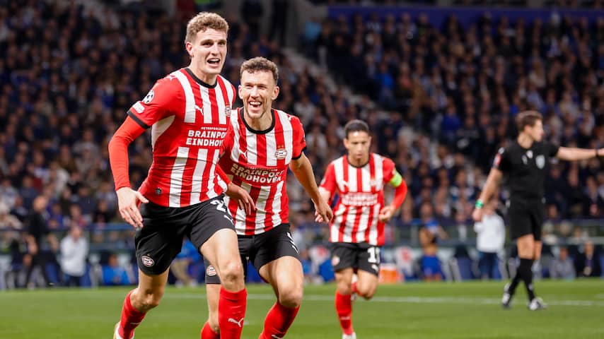 PSV knokt zich naar belangrijke zege bij FC Porto in Champions League