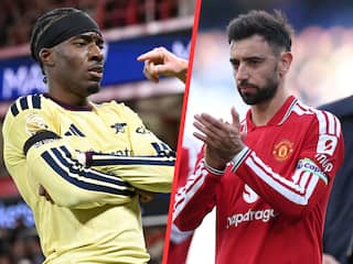 Arsenal ontsnapt bij Forest dankzij Madueke, Manchester United wint wéér niet