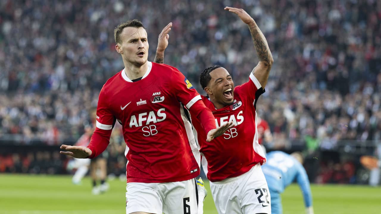 Live KNVB-bekerfinale | AZ verdedigt na rust nipte voorsprong tegen NEC