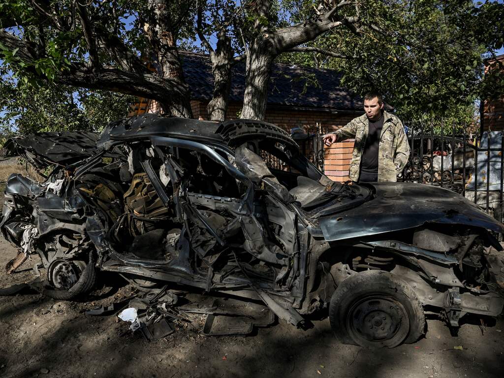 Gewonden en enorme schade door Russische aanvallen op Zaporizhzhia