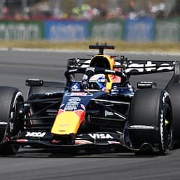 Verstappen start als derde in sprintrace Silverstone, pole Hamilton op thuisbaan