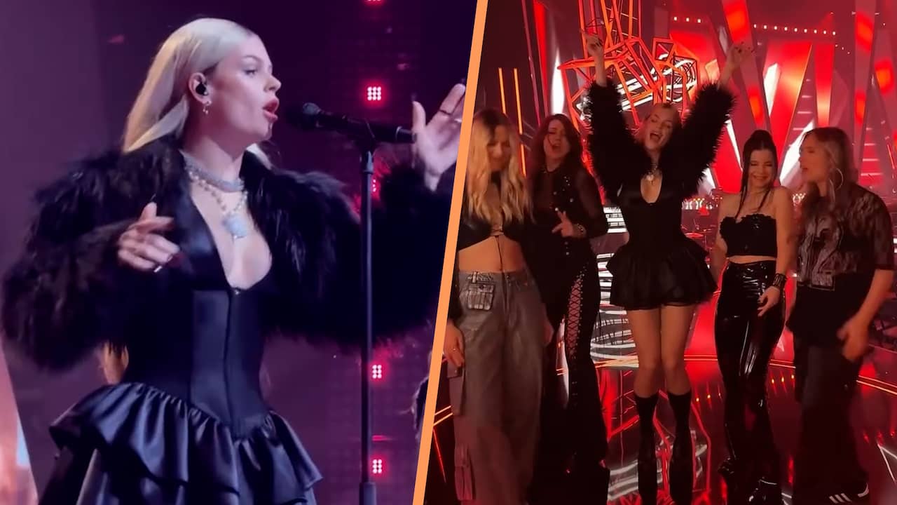 Davina Michelle treedt op bij The voice of Poland NU.nl