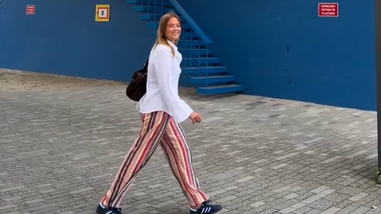 Foto bij Video | Prinses Ariane loopt TU Delft binnen voor eerste studiedag