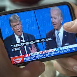 Trump en Biden op mute: mogen niet meer door elkaar heen praten in CNN-debat