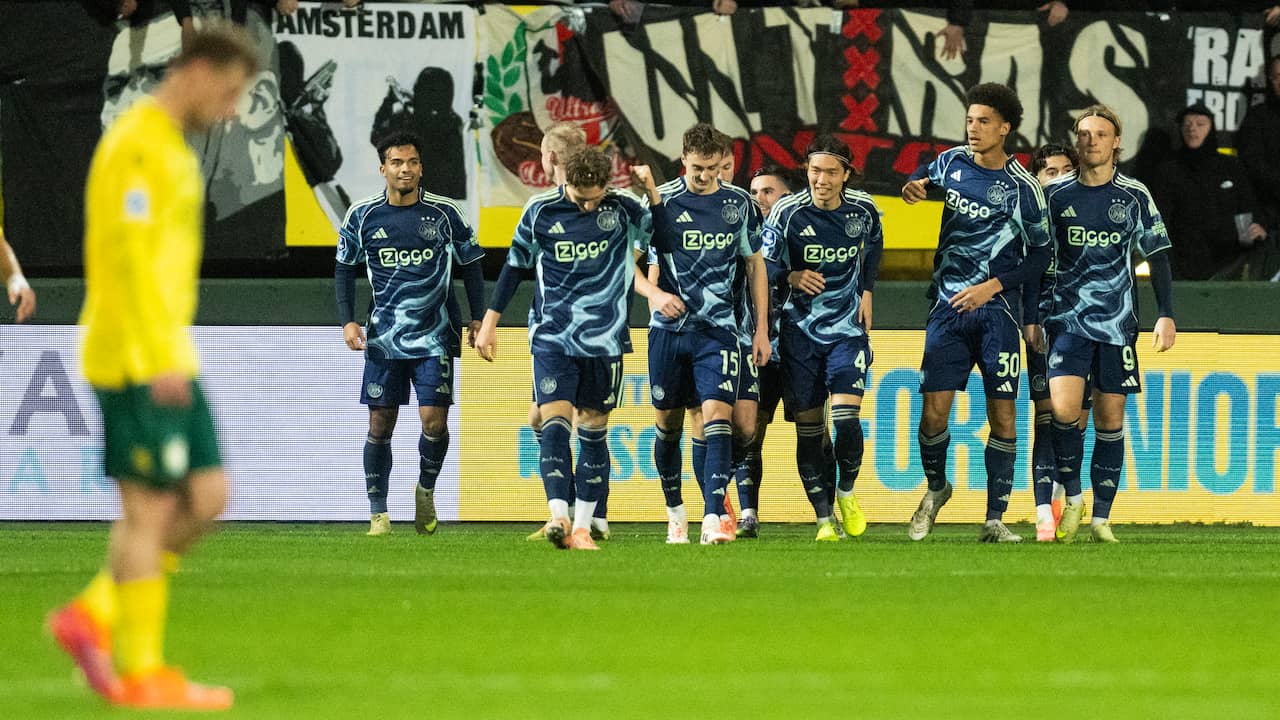 Live Eredivisie | Matig Ajax bij rust op gelijke hoogte bij Fortuna