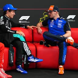 Verstappen haalde Antonelli per ongeluk in na start: 'Gebruikte te veel energie'