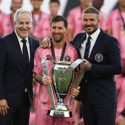 Video | Messi viert eerste kampioenschap in VS met Inter Miami
