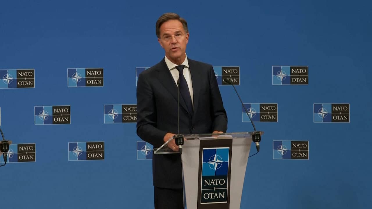 Video | NAVO-chef Rutte kondigt nieuwe operatie aan: 'Roekeloos gedrag Rusland gevaarlijk'