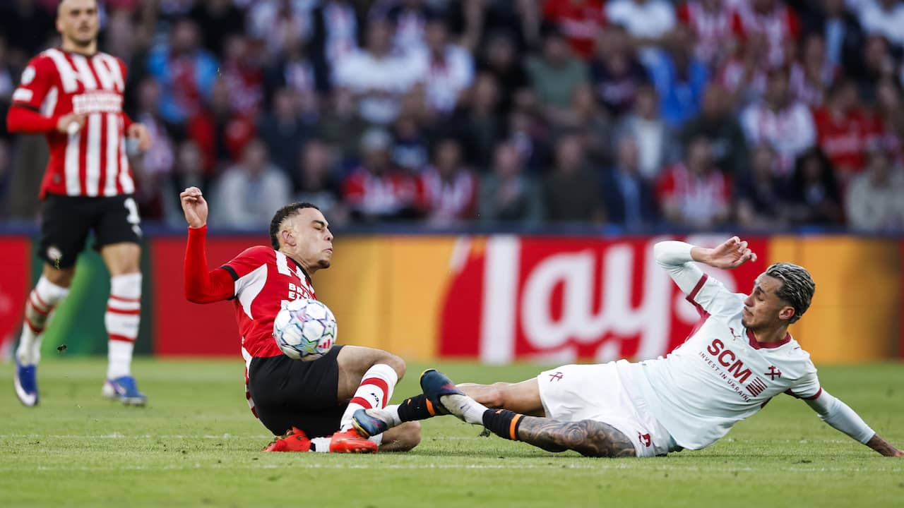 Shakhtar scoort tegen PSV na harde sliding op Dest in CL