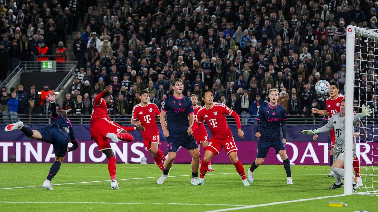 Bekijk hier de gelijkmaker van Viking in laatste minuut tegen Bayern