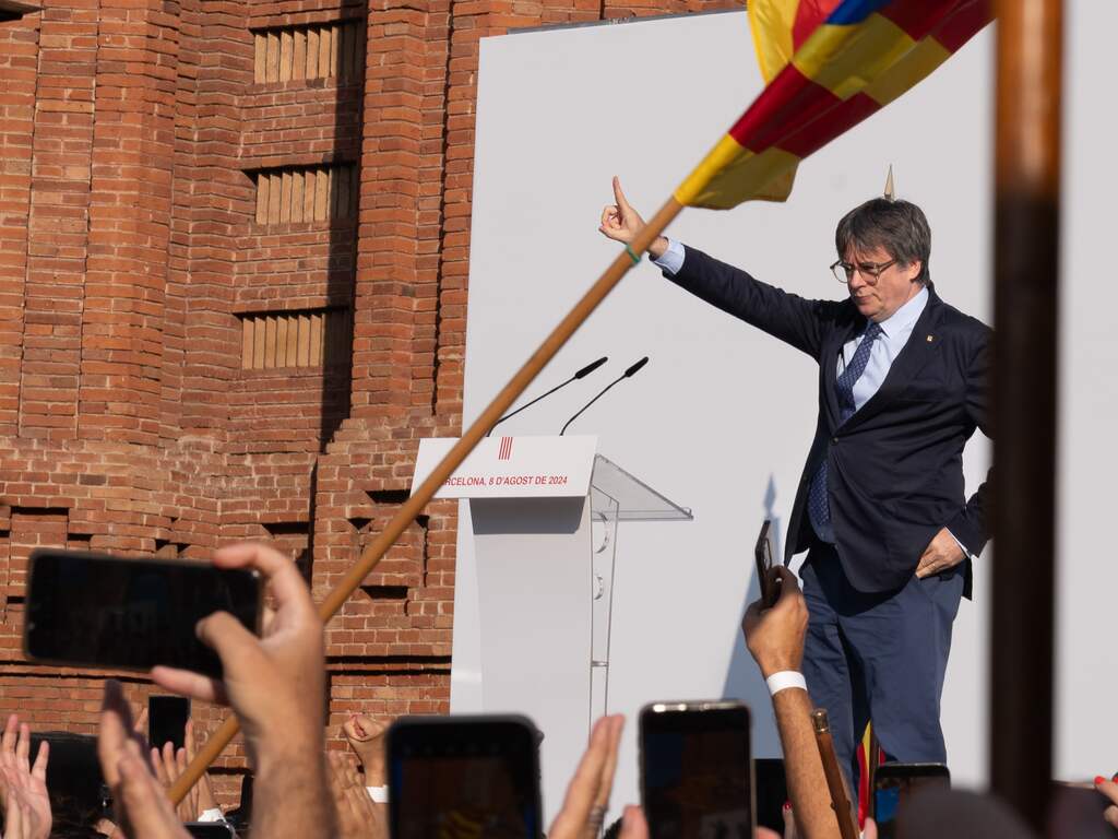 Gezochte Catalaanse oud-president Puigdemont op de vlucht in Barcelona