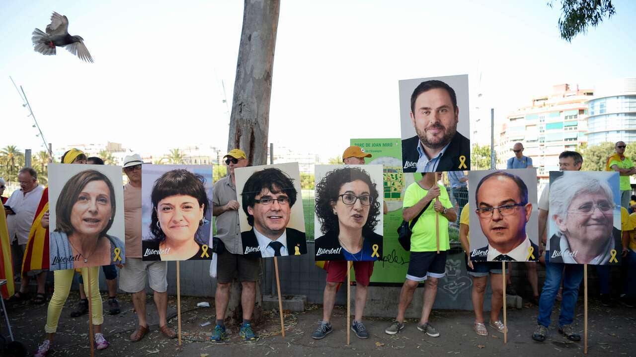 Het 'proces van de eeuw' tegen Catalaanse separatistenleiders