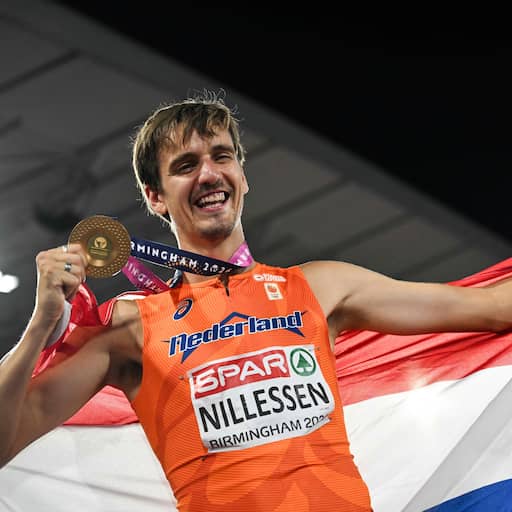 Stefan Nillessen stunt met goud op 1.500 meter bij EK atletiek