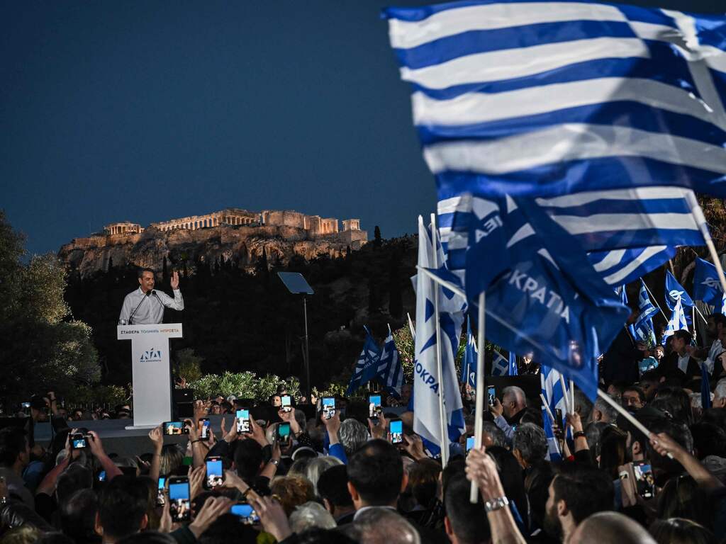 Vlaggen en mobieltjes