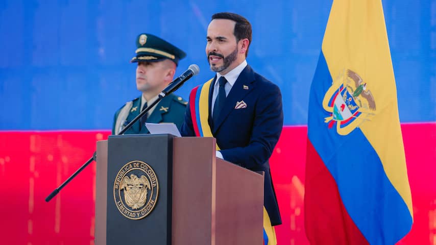 VS kondigt steun voor Colombia aan na inauguratie radicaal-rechtse president