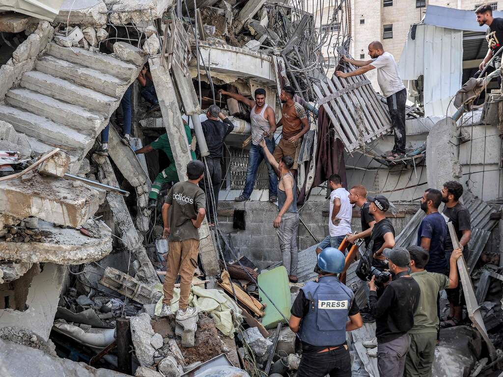 Tientallen doden bij Israëlische aanval op vluchtelingenkamp Jabalia in Gaza