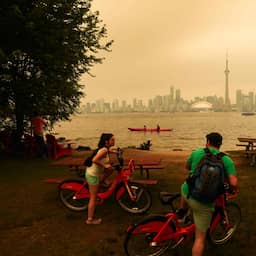 Slechte luchtkwaliteit in Toronto en New York door bosbranden in Canada en VS