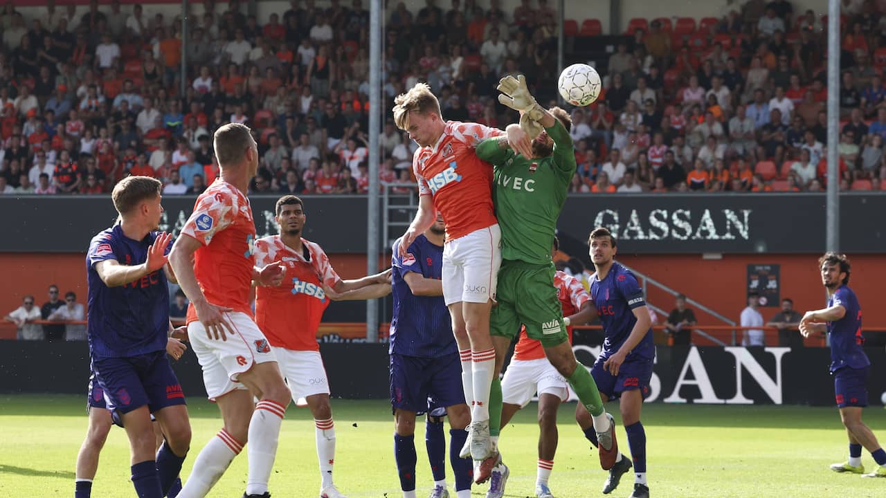 Live play-offs | Verlenging bij Volendam-Willem II in strijd om Eredivisie-ticket