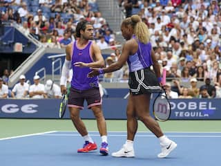 Serena Williams en Alcaraz stranden in kwartfinales gemengd dubbel US Open
