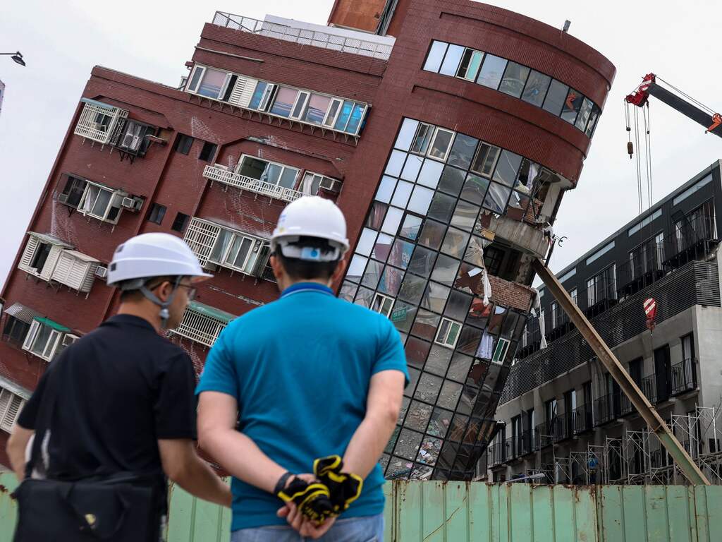 Dodental aardbeving Taiwan loopt op, na drie dagen nog steeds naschokken