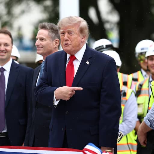 Illustratie bij: Televisiezenders VS boycotten Trump in grootste conflict met president tot dusver
