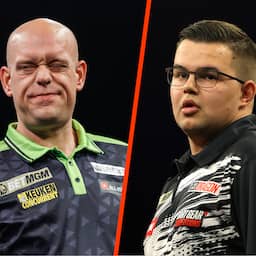 Van Gerwen verliest wéér nipt van Littler in Premier League, ook Van Veen klaar