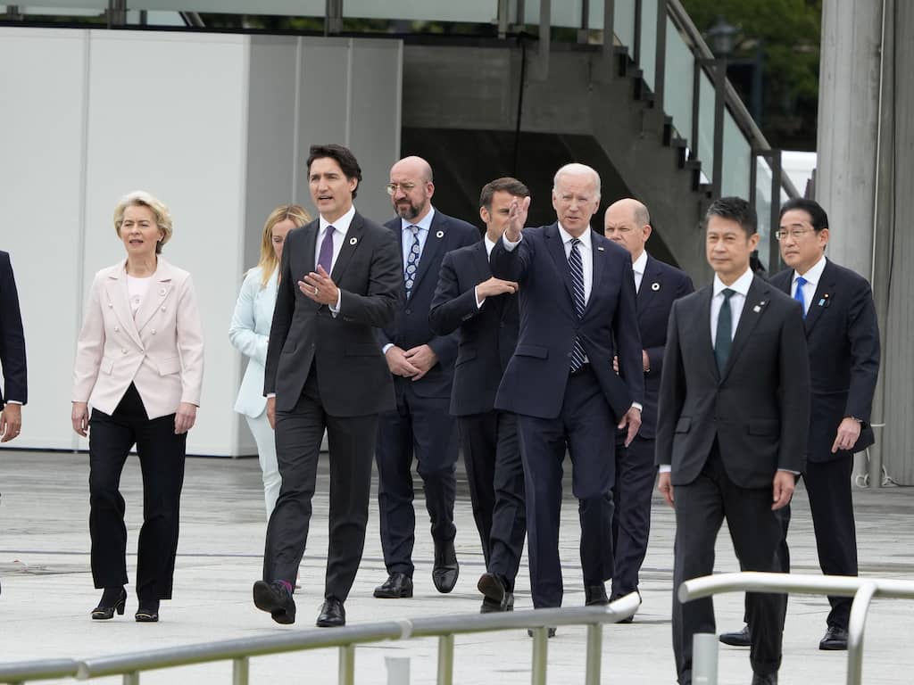 G7-leiders komen samen in Japan en ook Zelensky is van de partij