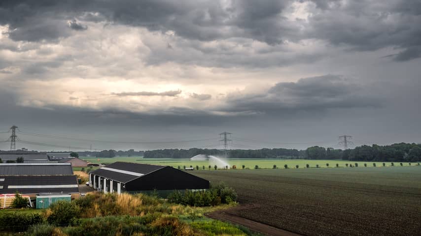 Weer stevige onweersbuien in aantocht, dinsdag code geel in bijna hele ...
