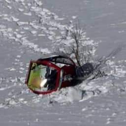 Vrouw om het leven gekomen na crash van skigondel in Zwitserland