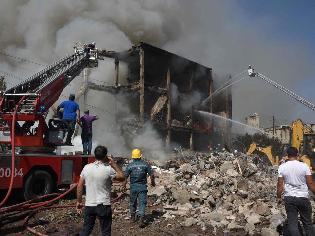 Dodental van explosie in winkelcentrum Armeense hoofdstad loopt fors op