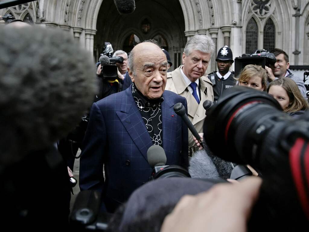 Al ruim 200 beschuldigingen van seksueel misbruik tegen zakenman Al Fayed