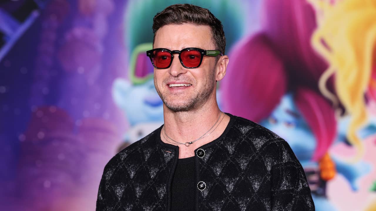 Justin Timberlake speelt golf in Maastricht voor Pinkpop-optreden