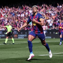 FC Barcelona wint vier dagen na 7-2-zege op Newcastle nipt van Rayo Vallecano