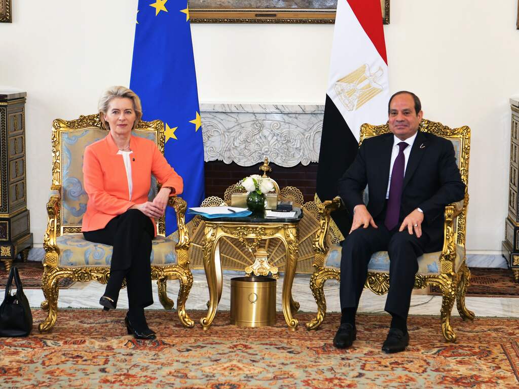 EU en Egypte sluiten miljardendeal over migratie