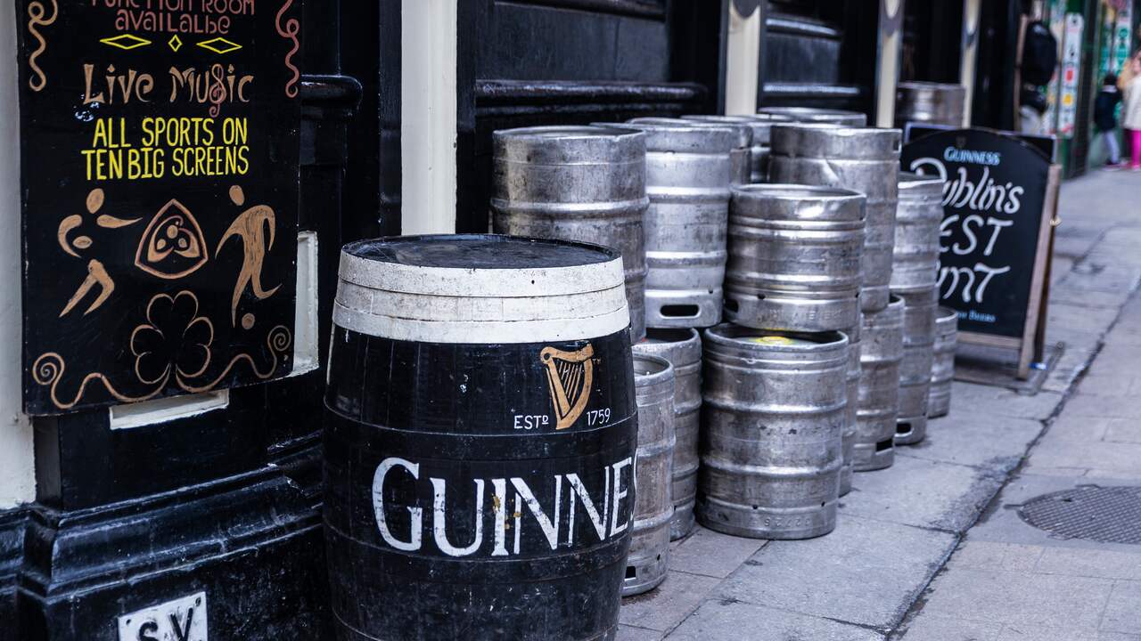 Foto bij Dieven in Engeland gaan ervandoor met 800 vaten Guinness-bier