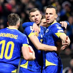 Italië voor derde keer op rij niet naar WK door verlies via penalty's tegen Bosnië