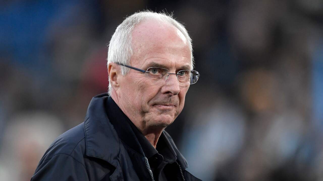 Oud-bondscoach van Engeland Sven-Göran Eriksson is ongeneeslijk ziek